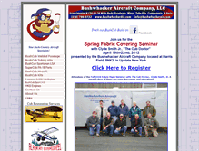 Tablet Screenshot of bushwhackerair.com